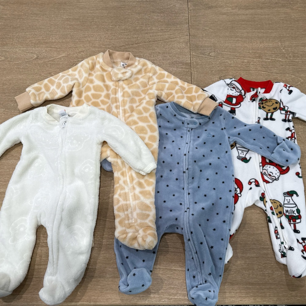 Baby Zipper Pajama Onsie